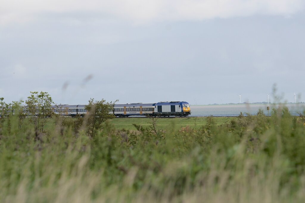 Sylt Shuttle bei Kleinmorsum