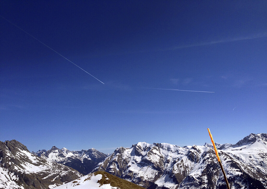 Oberhalb von Oberlech